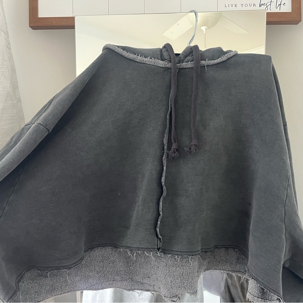 ZARA cropped hoodie